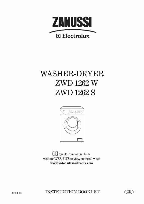 Zanussi WasherDryer 1262 W-page_pdf